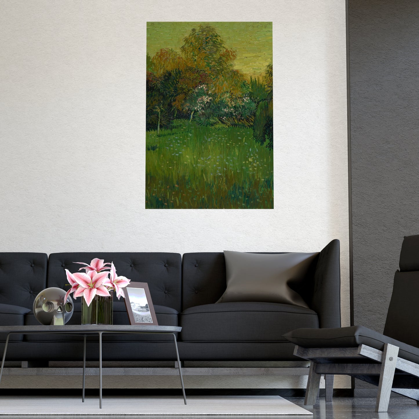 The Poet's Garden - Van Gogh Fine Art Poster