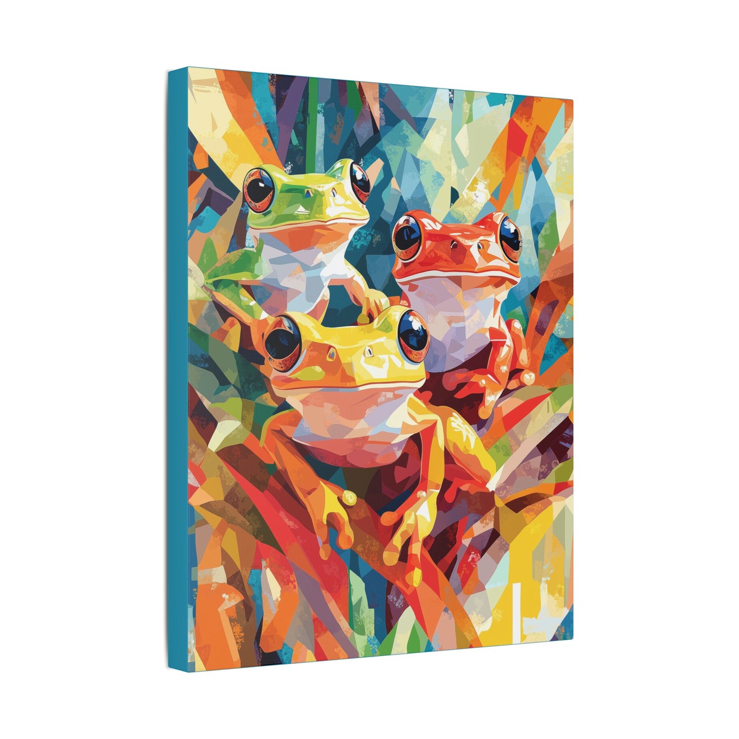 Frogs are Friends - Delight in Nature Series - Fine Art Print on Canvas