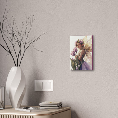 Tuesdays are for Tulips - Flowers & Fairies Collection - Fine Art Print on Canvas