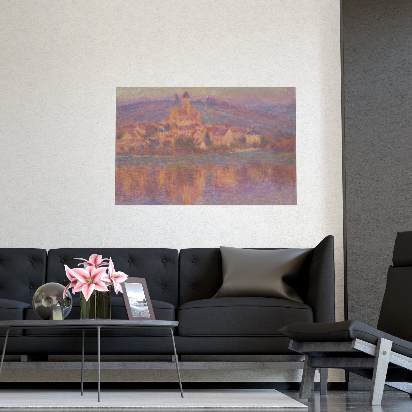 Vetheuil - Monet Village Landscape Fine Art Poster