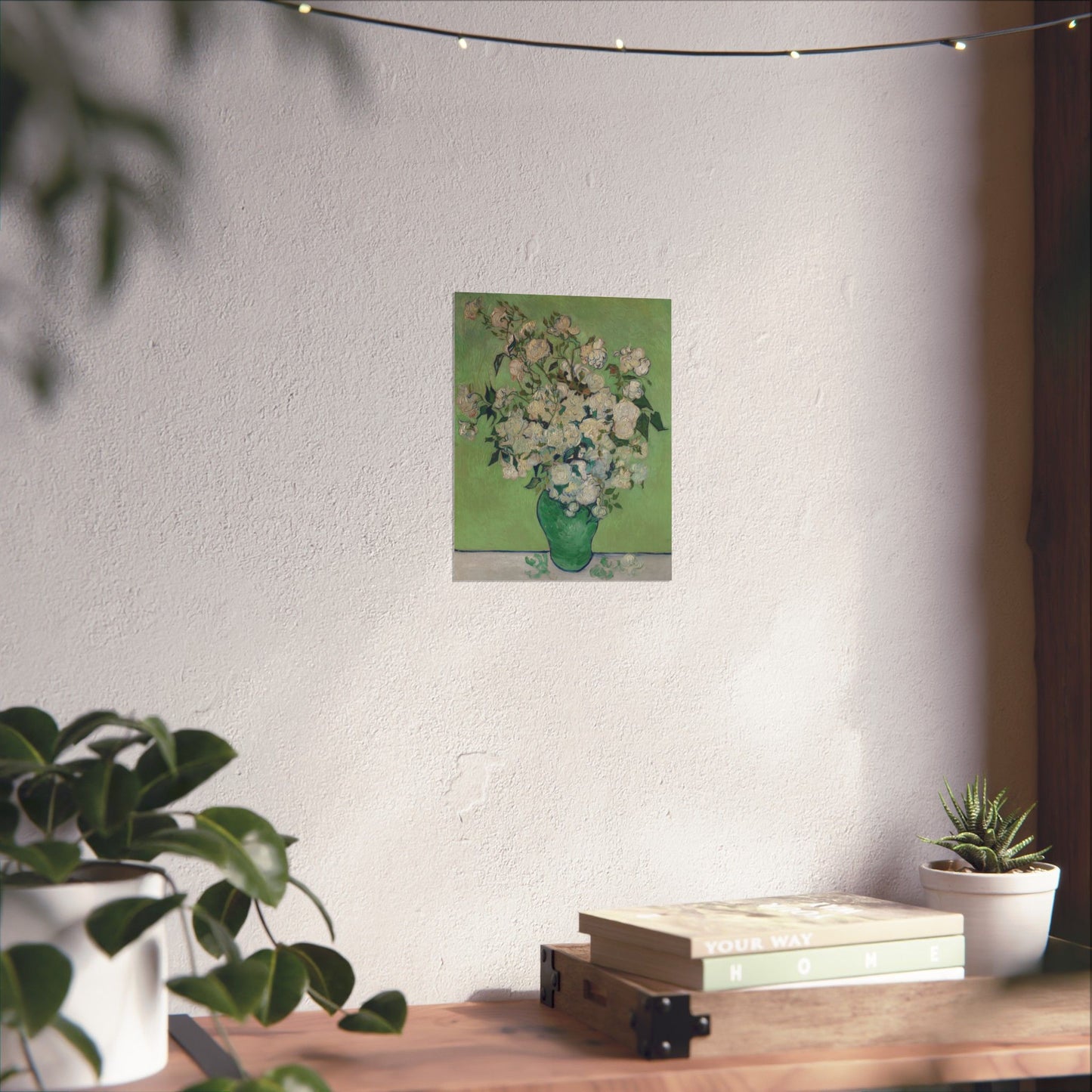 Van Gogh- Fine Art Prints - Reproduction - Flowers in a Vase - Floral Vertical Poster - Artistic Home Décor for Nature Lovers