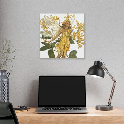 Honeysuckle Blossom - Flowers & Fairies Collection - Wall Art on Canvas