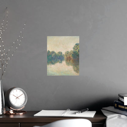 The Seine at Giverny - Monet Fine Art Poster