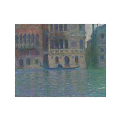 Venice Palazzo Dario - Monet Fine Art Poster