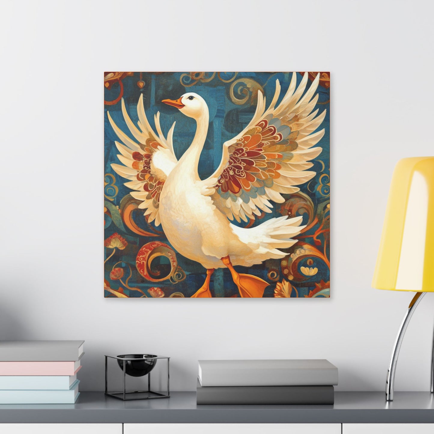 Silly Goose - Fine Art Print - Wall Art on Canvas