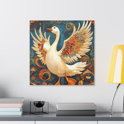 Silly Goose - Fine Art Print - Wall Art on Canvas
