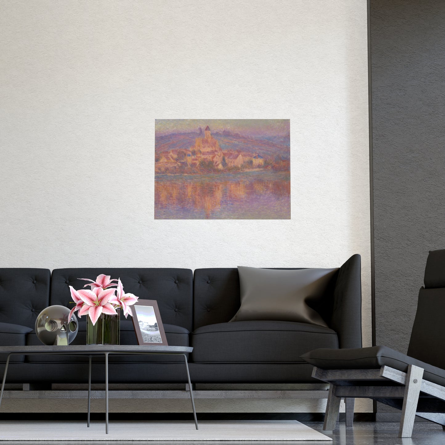 Vetheuil - Monet Village Landscape Fine Art Poster