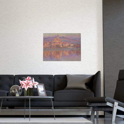 Vetheuil - Monet Village Landscape Fine Art Poster