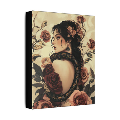 Never Look Back - Secret Garden Series - Fine Art Print on Canvas