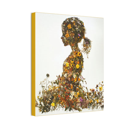 Summers Gone By - Wildflowers Fine Art Print on Canvas