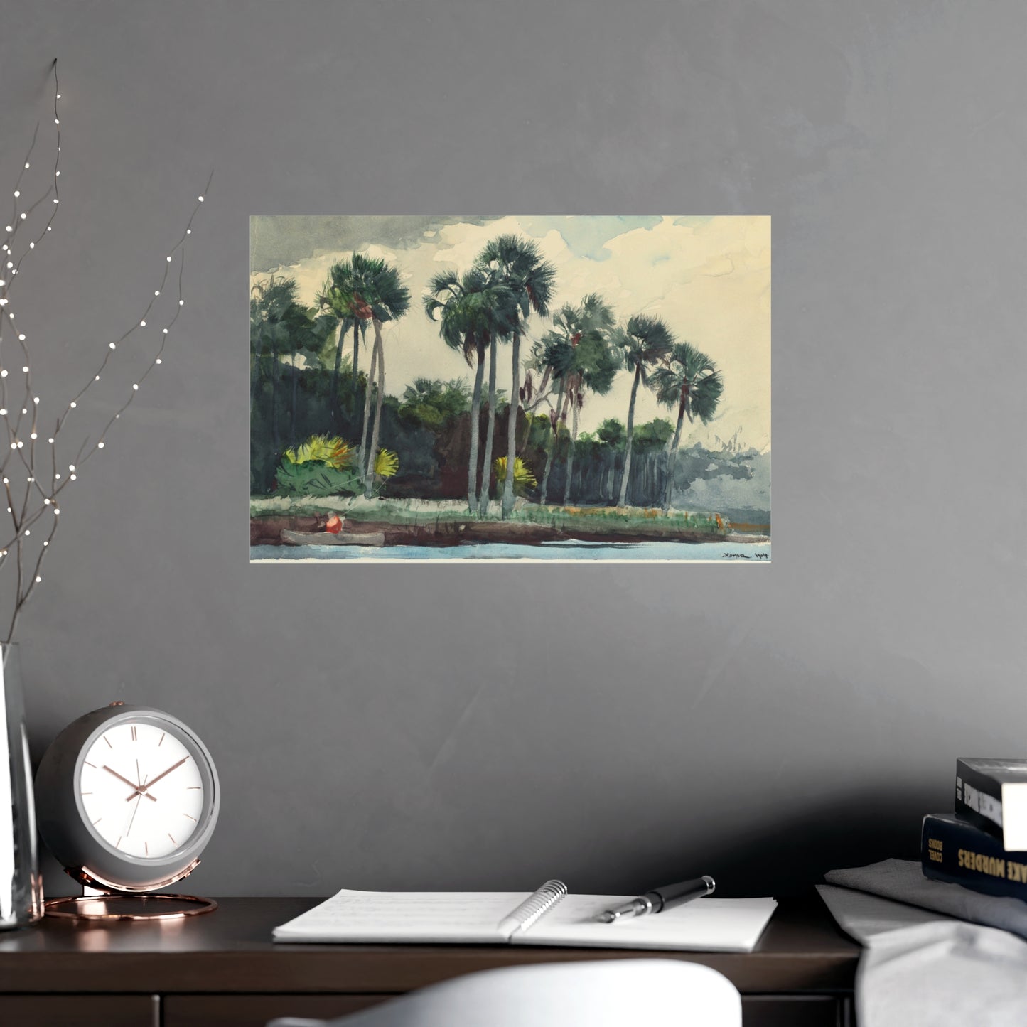 Red Shirt Homosassa Florida - Winslow Homer Fine Art Poster