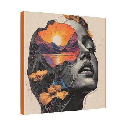 Beauty is in the Eye of the Beholder  - Fine Art Print on Canvas