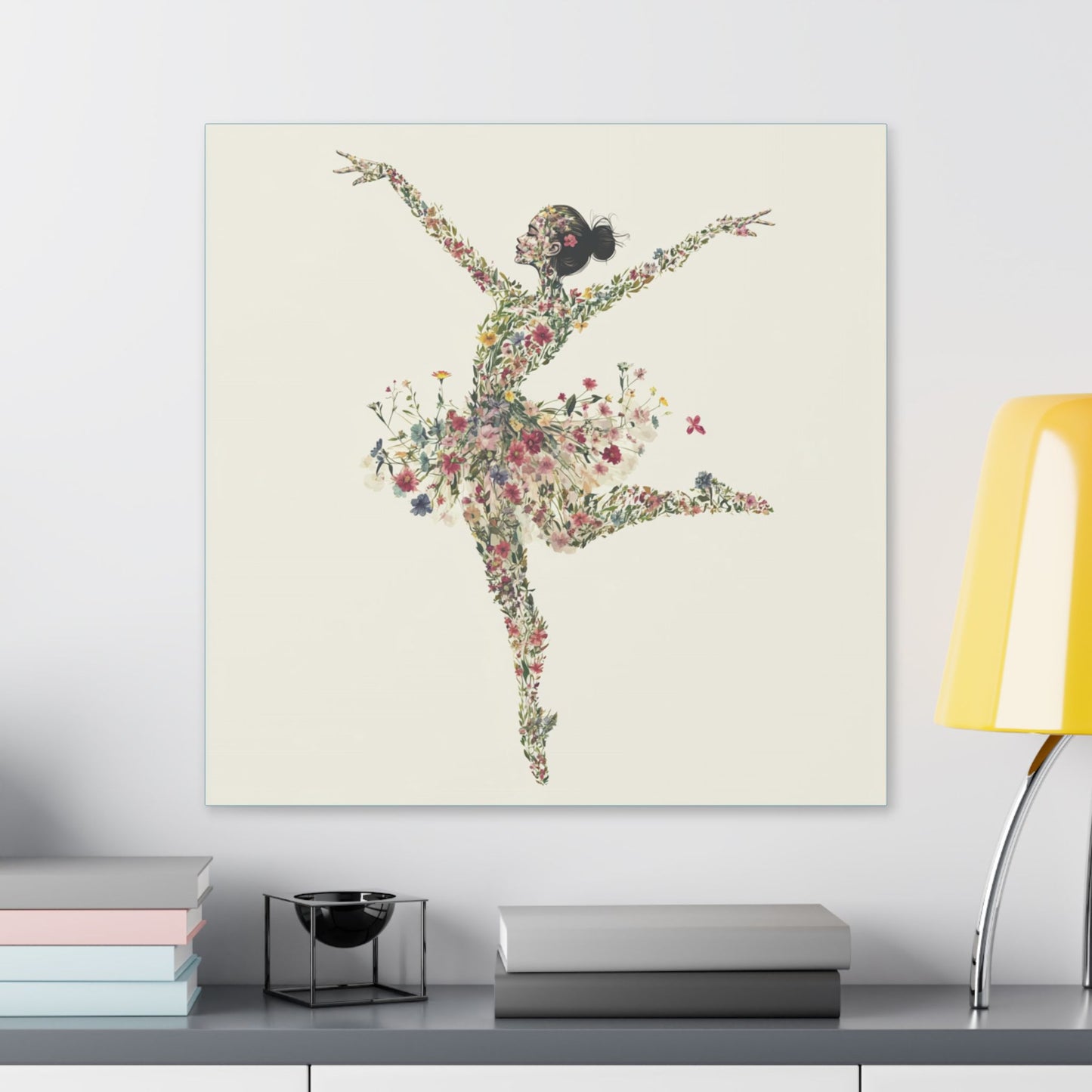 You Belong Among the Wild Flowers - Sugar Plum Fairy - on Canvas