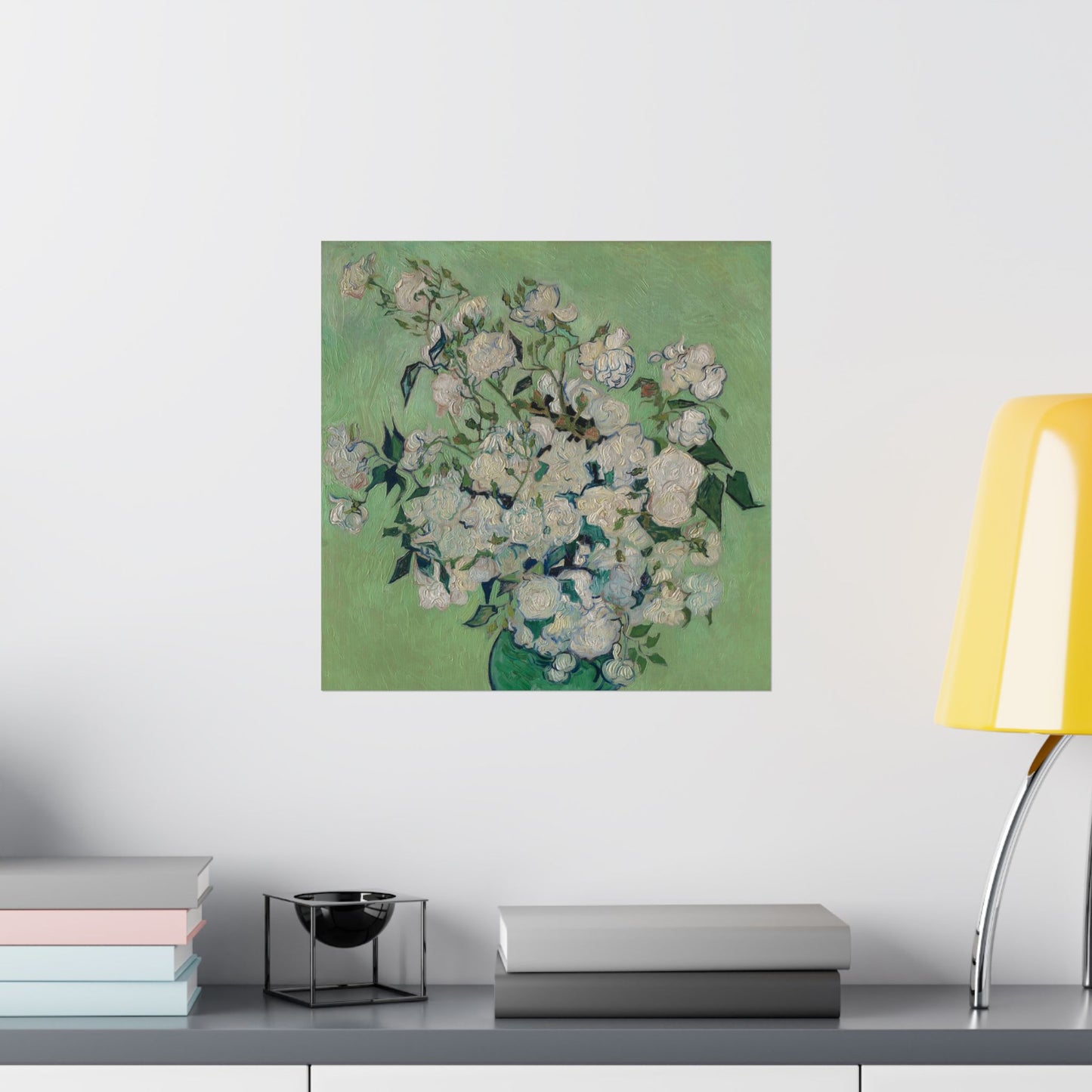 Van Gogh- Fine Art Prints - Reproduction - Flowers in a Vase - Floral Vertical Poster - Artistic Home Décor for Nature Lovers