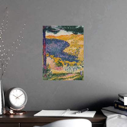 Valley with Fir Shade on the Mountain - Museum Collection - Fine Art Poster