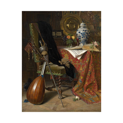 Elegant - Still Life Art - 17th Century Interior Painting - Fine Art Print - Gothic Art - Vintage Fine Art