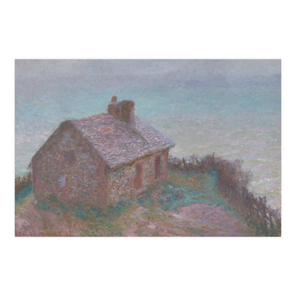 The Customs House at Varengeville - Monet Fine Art Poster
