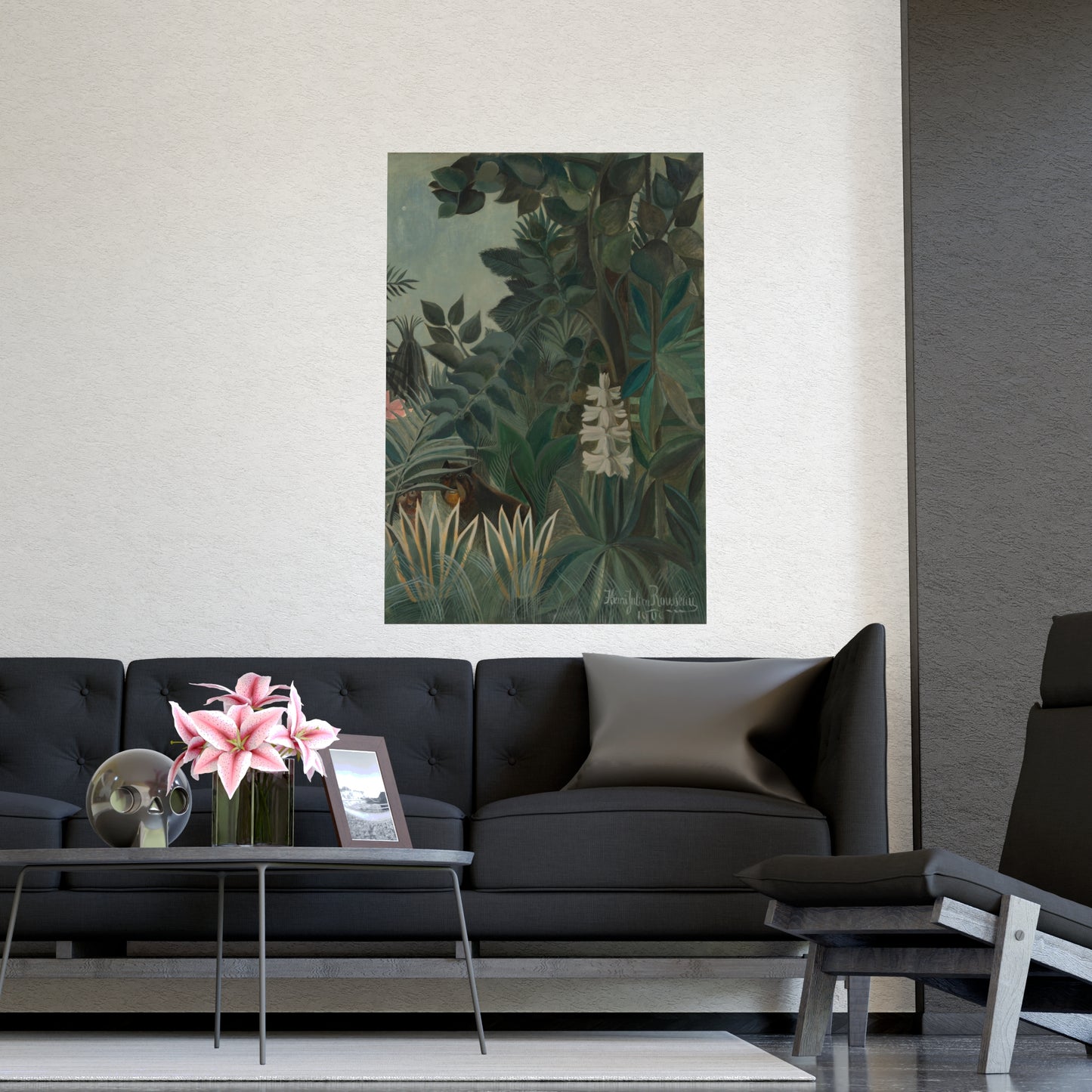 The Equatorial Jungle - Rousseau Tropical Fine Art Poster