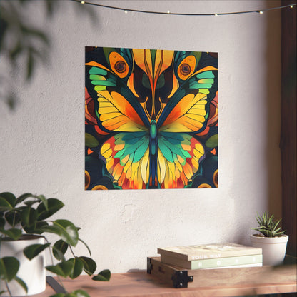 Brilliant Butterfly - Bohemian Wall Art - Fine Art Print - Poster Matte - Vertical Wall Décor