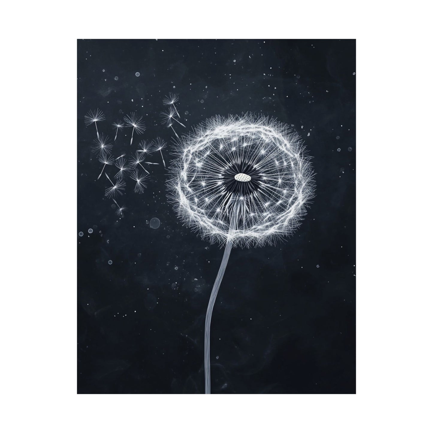 Just Dandy Dandelion Inspirational Fine Art Print