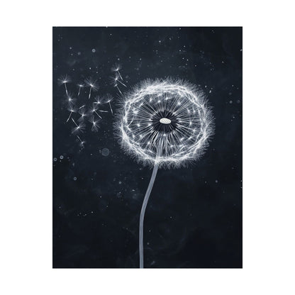 Just Dandy Dandelion Inspirational Fine Art Print