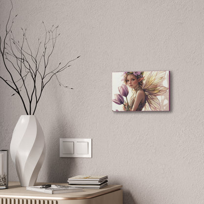 Tuesdays are for Tulips - Flowers & Fairies Collection - Fine Art Print on Canvas