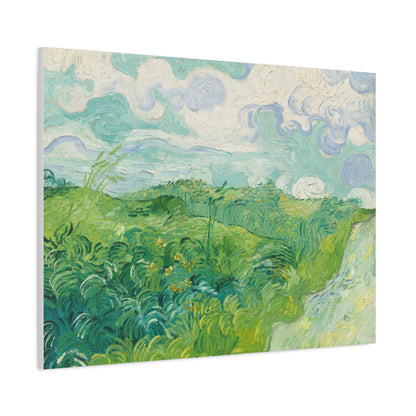 Vincent van Gogh - Green Wheat Fields Fine Art Canvas Print