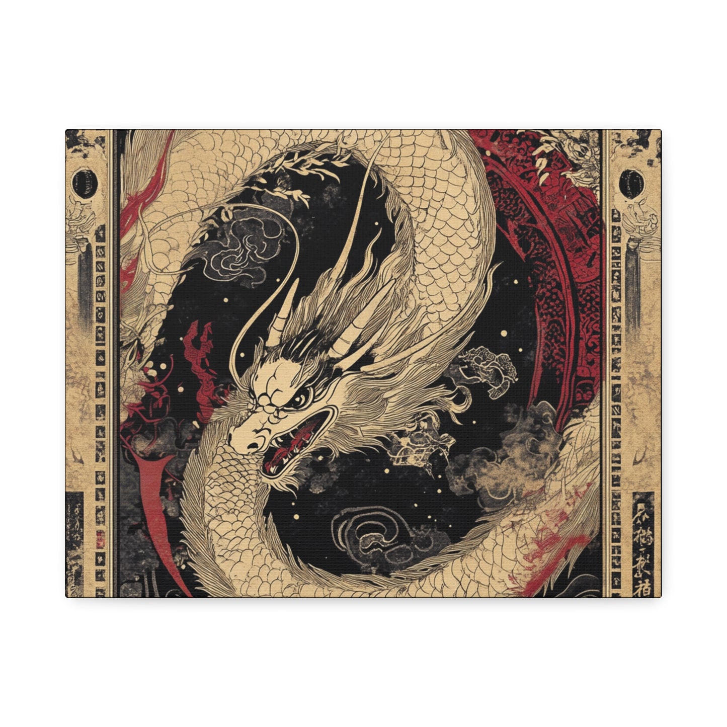 Can't Fight Fate - Dragon Collection -  Fine Art Print on Canvas
