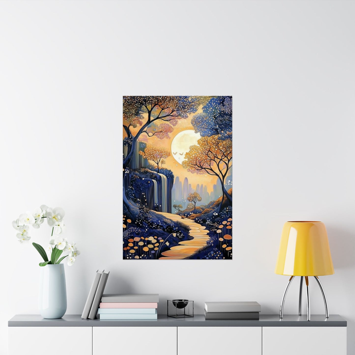 Enchanted Path Fine Art Print - Serene Scenes - Delight in Nature - Wall Art for Home Décor - Posters