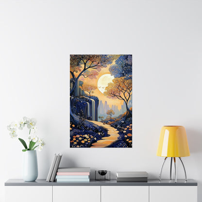Enchanted Path Fine Art Print - Serene Scenes - Delight in Nature - Wall Art for Home Décor - Posters