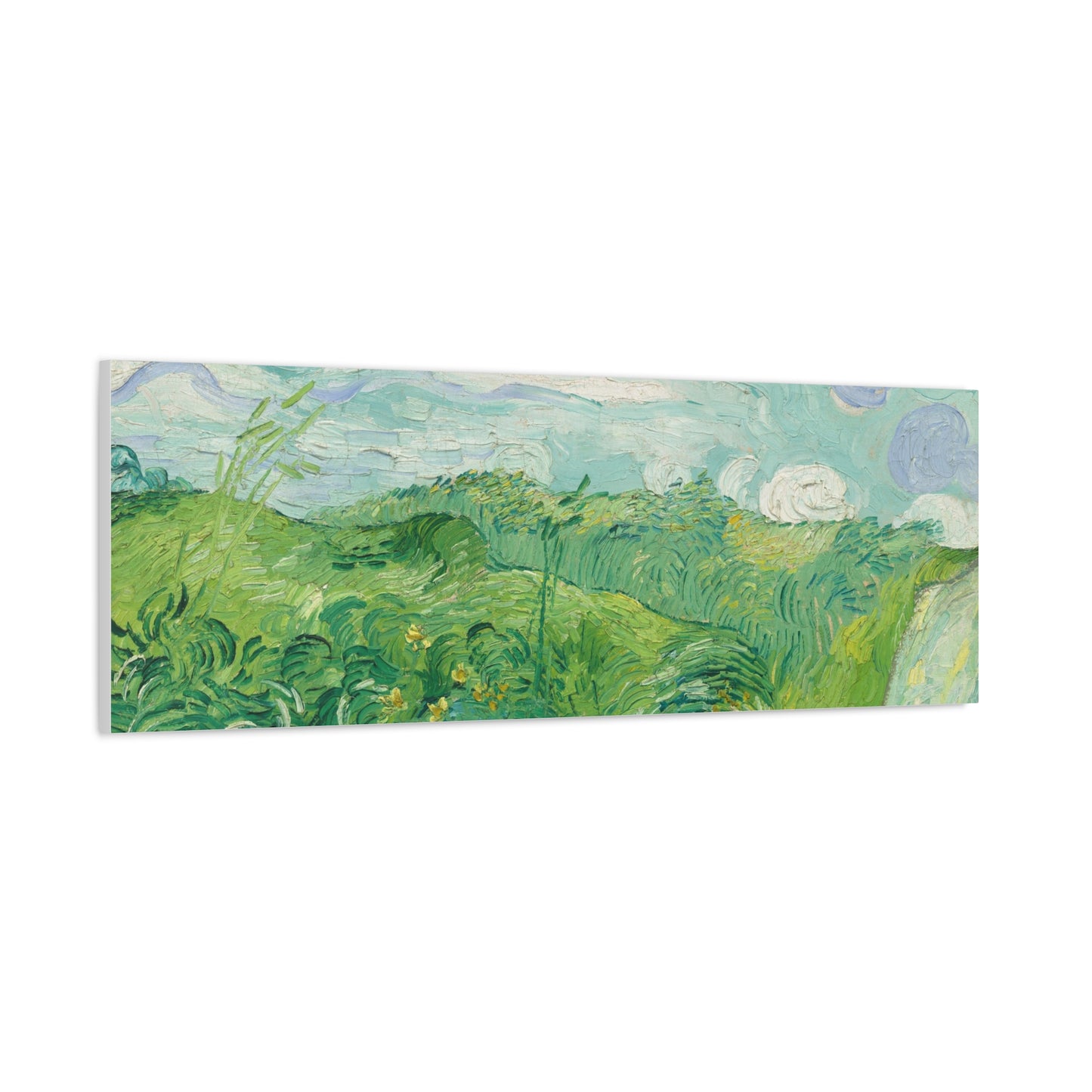 Vincent van Gogh - Green Wheat Fields Fine Art Canvas Print
