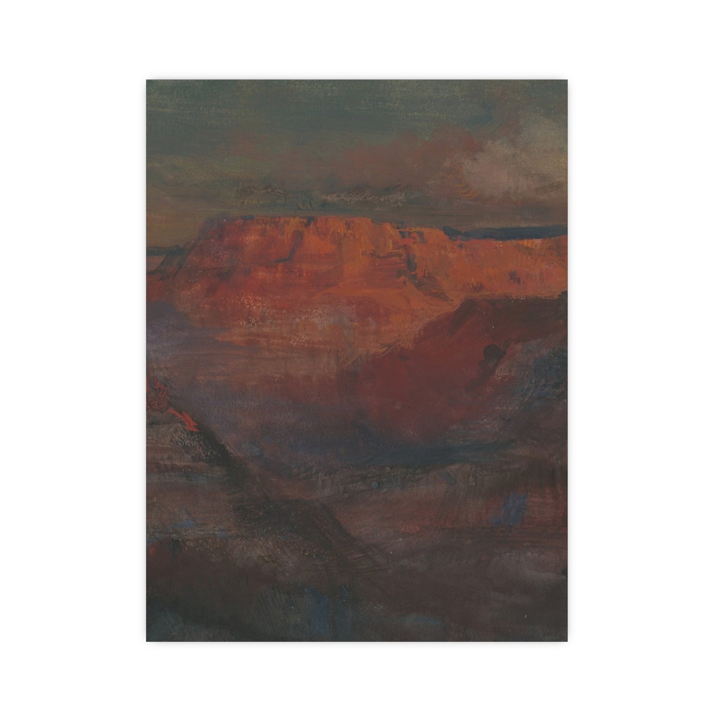 Grand Canyon Afterglow - American West Fine Art Poster
