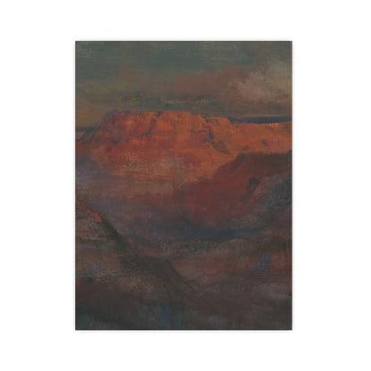 Grand Canyon Afterglow - American West Fine Art Poster