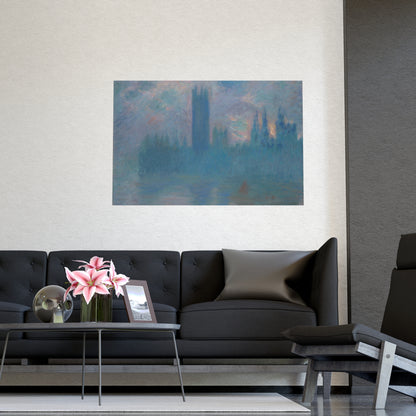 Houses of Parliament London - Monet Fine Art Poster