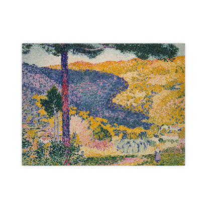 Valley with Fir Shade on the Mountain - Museum Collection - Fine Art Poster