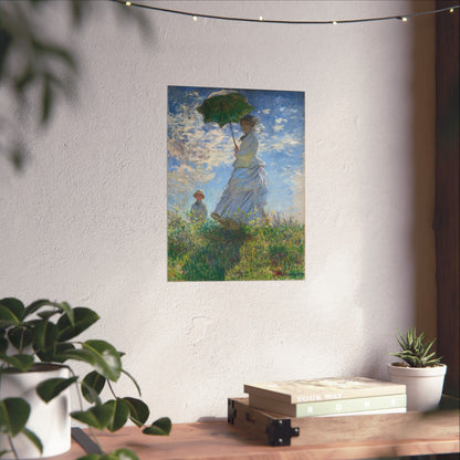 Claude Monet - Woman with a Parasol Fine Art Print