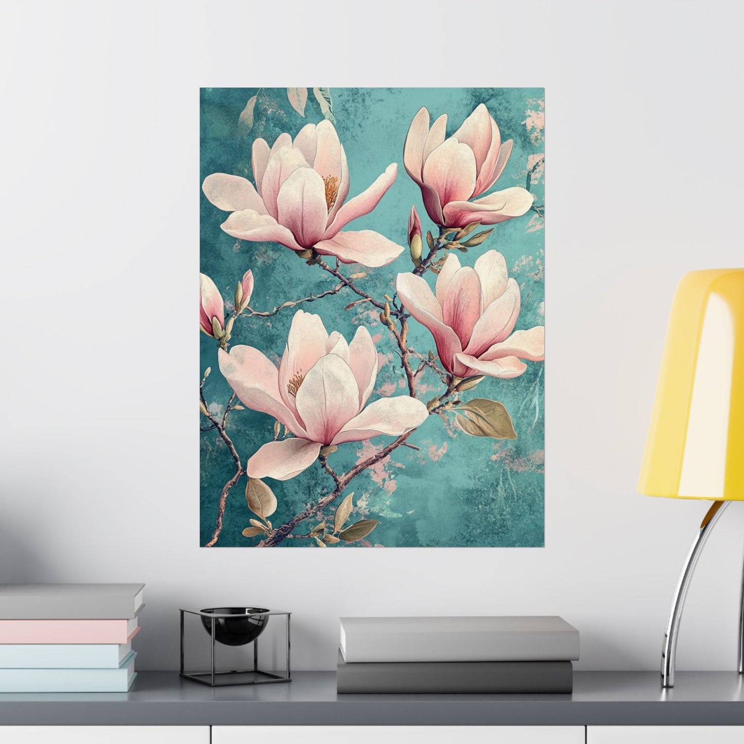Blossoming Branches Pink Fine Art Print
