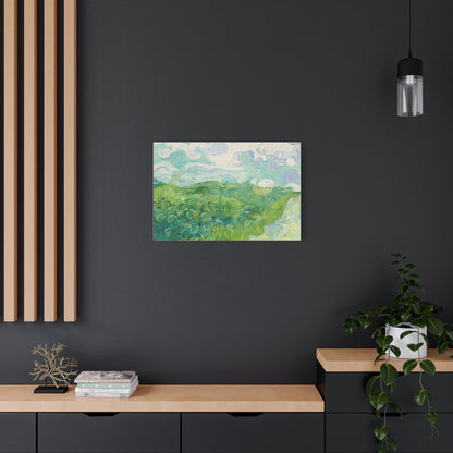 Vincent van Gogh - Green Wheat Fields Fine Art Canvas Print