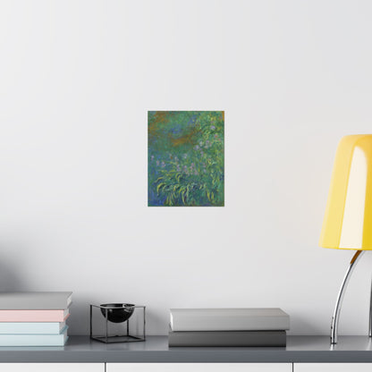 Claude Monet - Irises Botanical Fine Art Print