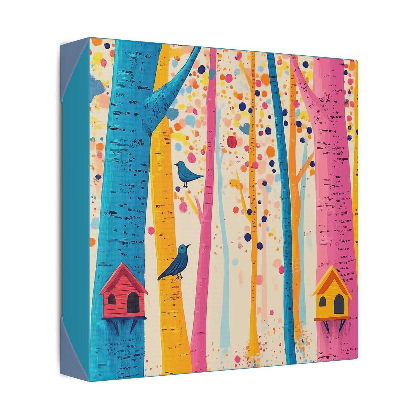 Here for the Birds - Delight in Nature Series - Fine Art Print on Canvas