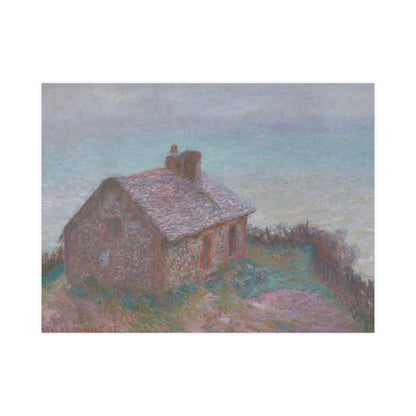 The Customs House at Varengeville - Monet Fine Art Poster