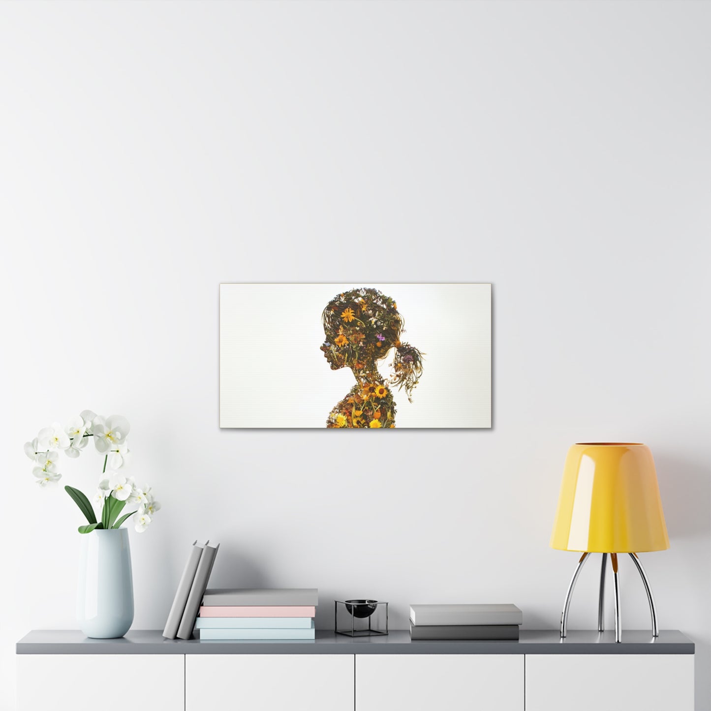 Summers Gone By - Wildflowers Fine Art Print on Canvas