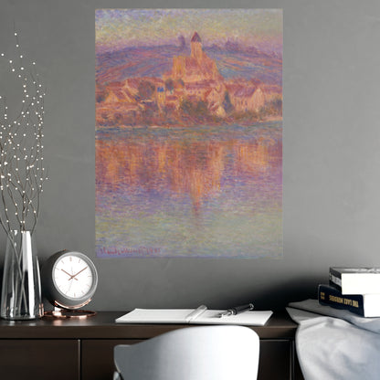 Vetheuil - Monet Village Landscape Fine Art Poster