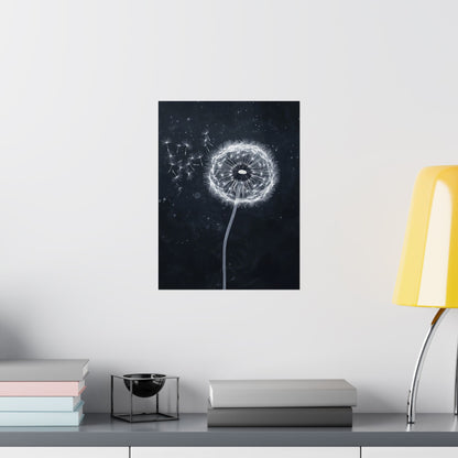 Just Dandy Dandelion Inspirational Fine Art Print