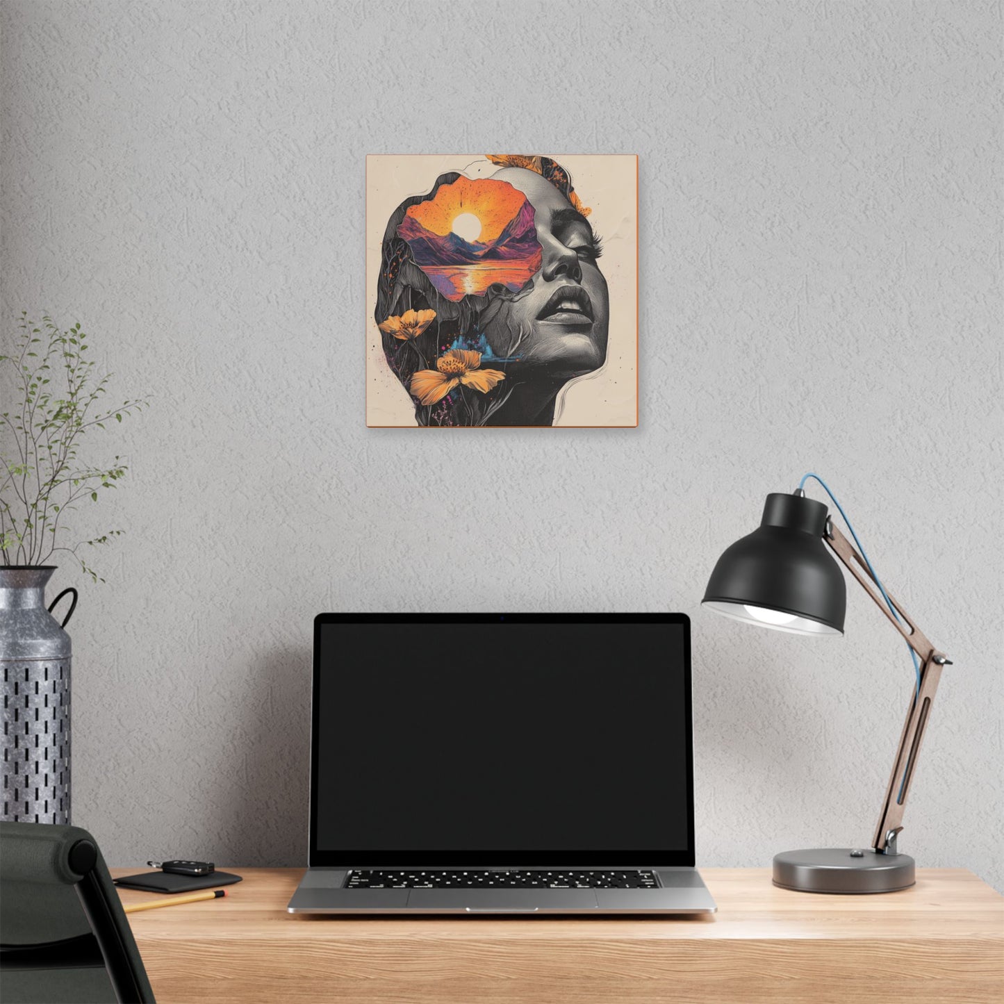 Beauty is in the Eye of the Beholder  - Fine Art Print on Canvas