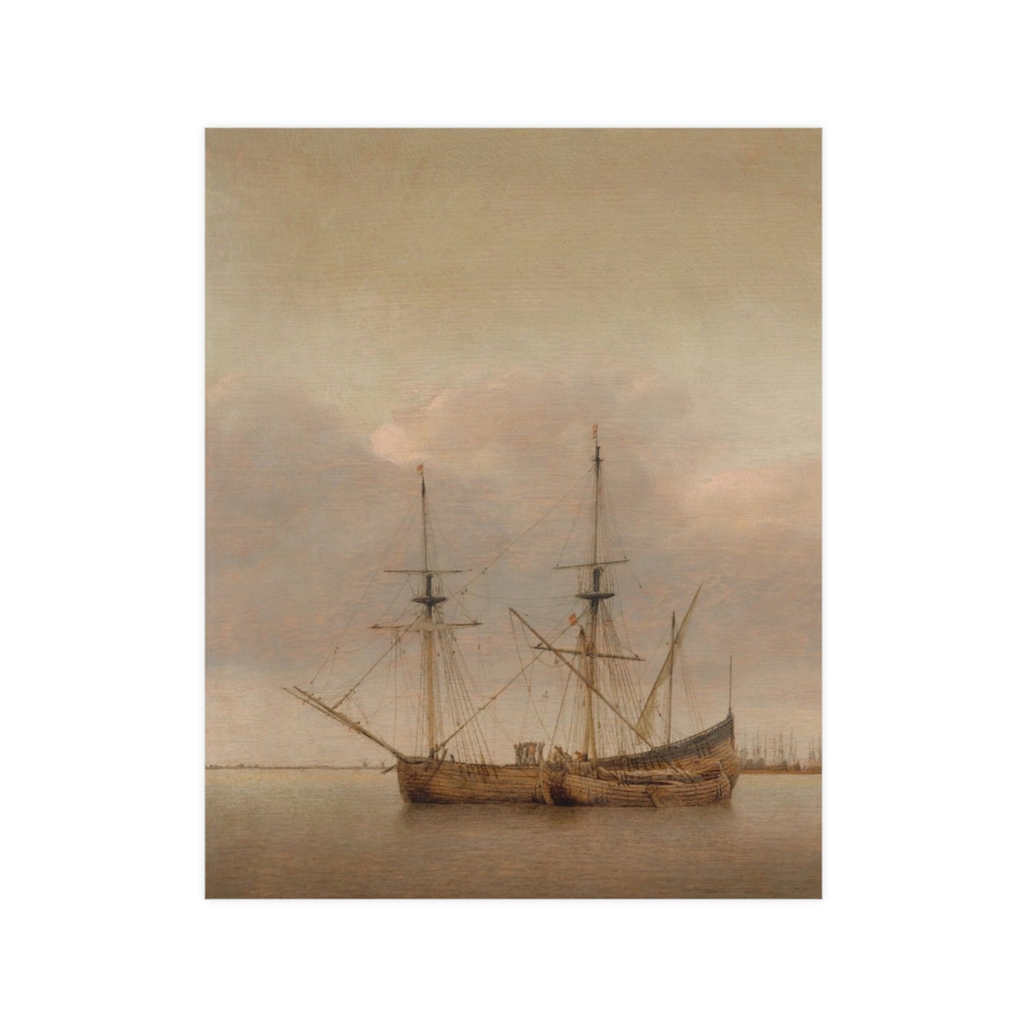 View of Hoorn - Dutch Cityscape Fine Art Poster