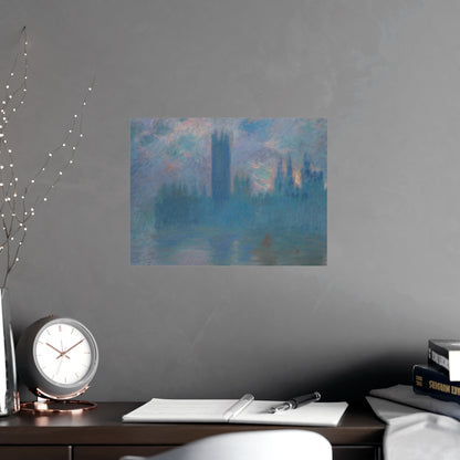 Houses of Parliament London - Monet Fine Art Poster