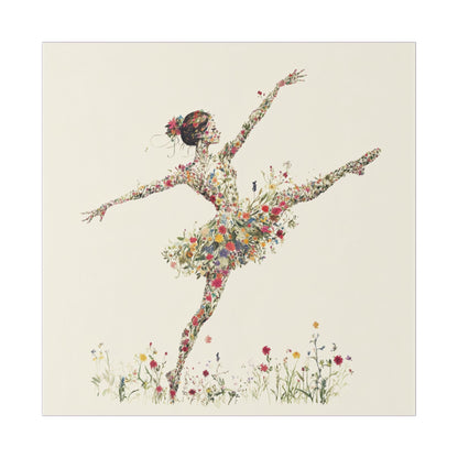 You Belong Among the Wild Flowers - Frolic - on Canvas