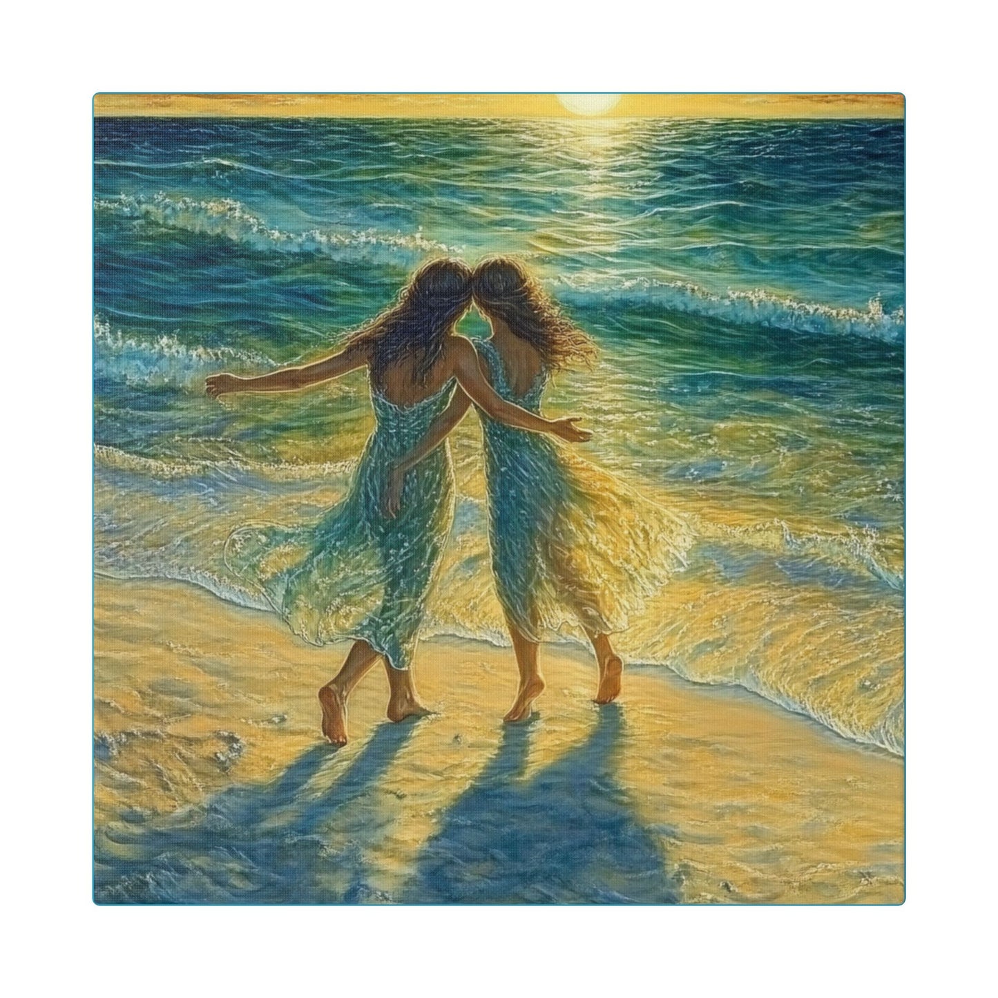 Friends Forever - Mermaids at Heart - Wall Art - on Canvas