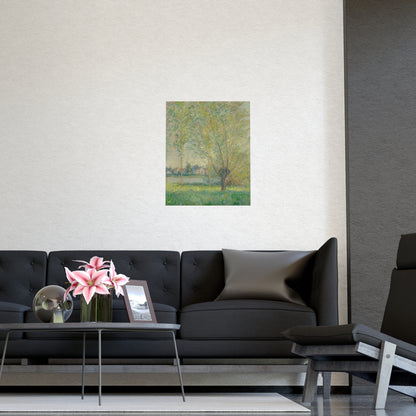 The Willows - Peaceful Landscape Fine Art Poster